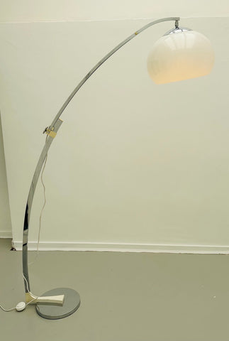 1960s German Sölken Leuchten Arc Floor Lamp