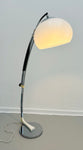 1960s German Sölken Leuchten Chrome Arc Floor Lamp