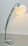 1960s German Sölken Leuchten Chrome Arc Floor Lamp