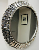 1960s Austrian Bakalowits & Söhne illuminated Faceted Crystal Mirror