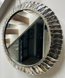 1960s Austrian Bakalowits & Söhne illuminated Faceted Crystal Mirror