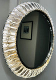 1960s Austrian Bakalowits & Söhne illuminated Faceted Crystal Mirror