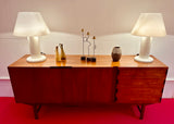 1960s British Everest Teak & Metal Sideboard