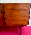 1960s British Everest Teak & Metal Sideboard