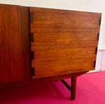 1960s British Everest Teak & Metal Sideboard