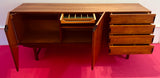 1960s British Everest Teak & Metal Sideboard