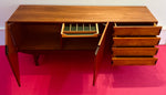 1960s British Everest Teak & Metal Sideboard