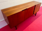 1960s British Everest Teak & Metal Sideboard