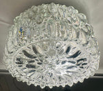 1960s Small German Limberg Glass Flush Mount by Helena Tynell