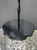 1960s Austrian Kalmar Crystal Glass & Chrome Chandelier