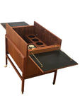 1960s Danish Teak Arrebo Møbler Folding Drinks Cart Trolley