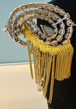 1965 Christian Dior Moonstone Decorative Waterfall Brooch