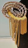 1965 Christian Dior Moonstone Decorative Waterfall Brooch