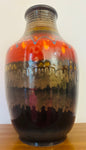 1970s German Silberdistel Fat Lava Ceramic Vase