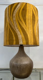1970s French Ceramic Table Lamp inc Original Shade