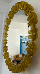 1970s German Honsel Illuminated Acrylic Wall Mirror