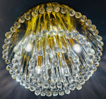 1970s German Murano Glass Tear Drop Flush Mount by Christoph Palme