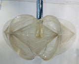 1970s Sompex Nylon Thread and Perspex Pendant Lamp