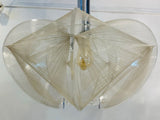 1970s Sompex Nylon Thread and Perspex Pendant Lamp