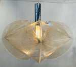 1970s Sompex Nylon Thread and Perspex Pendant Lamp