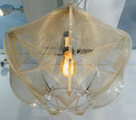 1970s Sompex Nylon Thread and Perspex Pendant Lamp