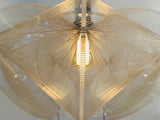 1970s Sompex Nylon Thread and Perspex Pendant Lamp