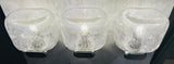 1970s German Chrome & Bubble Glass Wall Lights 3 Available
