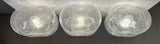 1970s German Chrome & Bubble Glass Wall Lights 3 Available