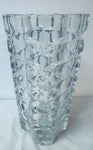 1970s French Faceted Luminarc Glass Vase