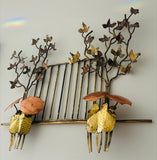 1970s Belgium Brutalist Brass Art Sculpture Curtis Jeré Style