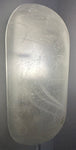 1970s German Putzler Frosted Lozenge Glass Wall Lights