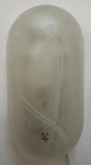 1970s German Putzler Frosted Lozenge Glass Wall Lights