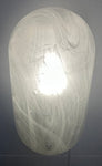 1970s German Putzler Frosted Lozenge Glass Wall Lights