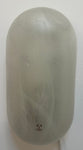 1970s German Putzler Frosted Lozenge Glass Wall Lights