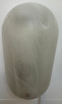 1970s German Putzler Frosted Lozenge Glass Wall Lights