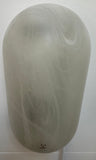 1970s German Putzler Frosted Lozenge Glass Wall Lights