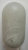 1970s German Putzler Frosted Lozenge Glass Wall Lights
