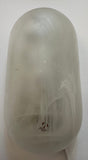 1970s German Putzler Frosted Lozenge Glass Wall Lights