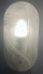 1970s German Putzler Frosted Lozenge Glass Wall Lights