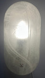 1970s German Putzler Frosted Lozenge Glass Wall Lights