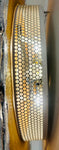 1970s German Honsel Illuminated Clear Acrylic Wall Mirror