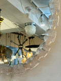 1970s German Honsel Illuminated Clear Acrylic Wall Mirror