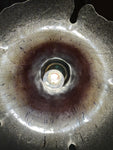 1970s German Putzler Glass Flower Pendant Light