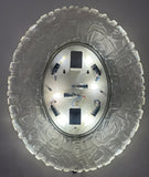 1970s German Oval Erco Back Lit Lucite Wall Mirror