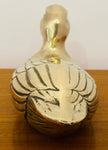 1970s English Brass Duck Figurine Sculpture