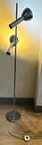 1970s German Attr. Cosack Two Shade Chrome Floor Lamp