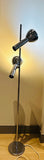 1970s German Attr. Cosack Two Shade Chrome Floor Lamp