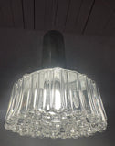 1970s German Staff Leuchten Chrome & Glass Pendant Light 3 available