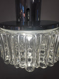 1970s German Staff Leuchten Chrome & Glass Pendant Light 3 available