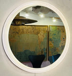 1970s German Hillebrand Illuminated Wall Mirror